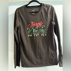 Women’s Size Small Sonoma ‘Jingle all the way’Long Sleeve Shirt